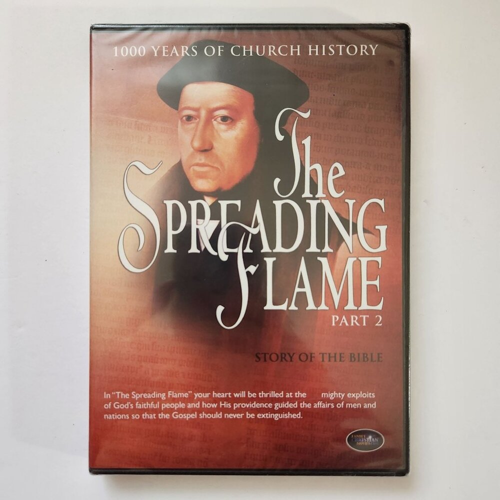 The Spreading Flame Part 2 DVD Story Of The Bible 1000 Years Of Church History L
